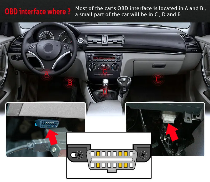 JDiag JD101 считыватель кодов для OBDII/EOBD/CAN коды неисправностей очиститель JDiag JD-101 OBDII диагностический сканер