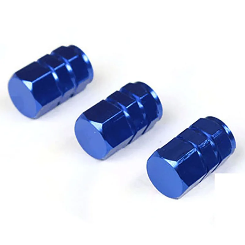 4Pcs Bike valve cap Theftproof Aluminum Bicycle Wheel Tire Covered Tyre Stem American Air valve Caps Truck Airtight Cover