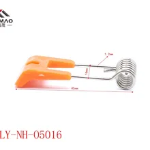 Изготовление под заказ никелированная пружина зеленый силиконовый крышка потолочные зажимы