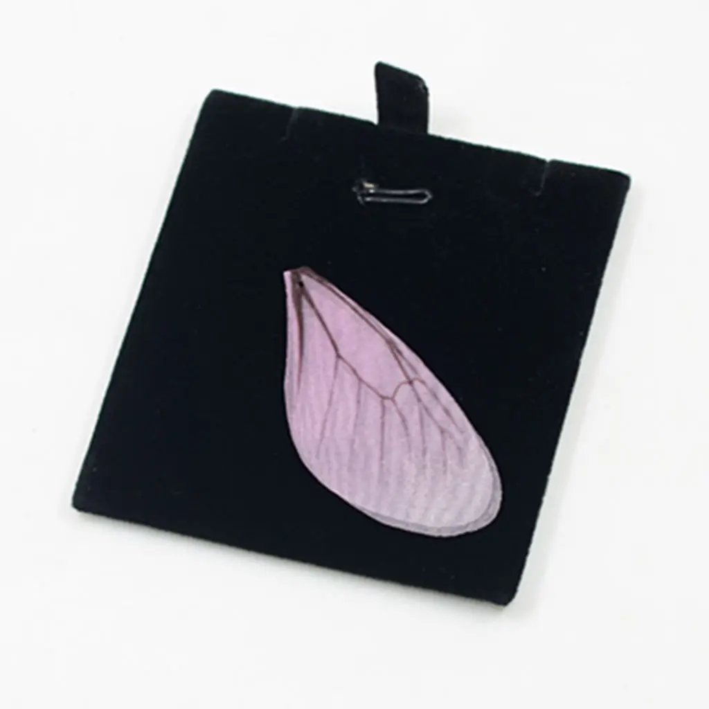 50pcs Cloth Fashion Dragonfly Wing Charms for Women Earrings Pendant Jewelry