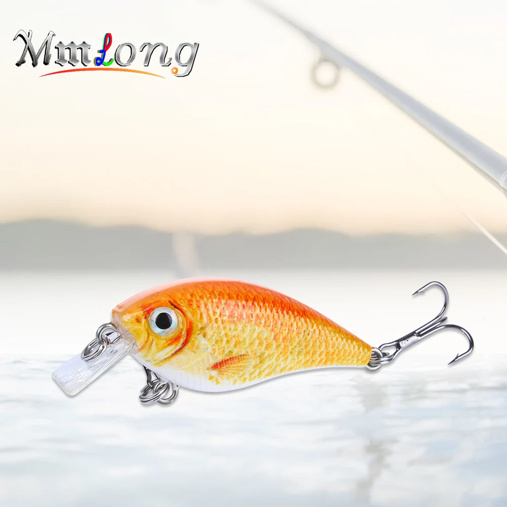 Mmlong 7.5cm Pike Fishing Lure Hard Crankbaits SAH08 6.4g Fake Lures Accessory Floating Wobbler Baits Fish Tackle Pesca | Спорт и