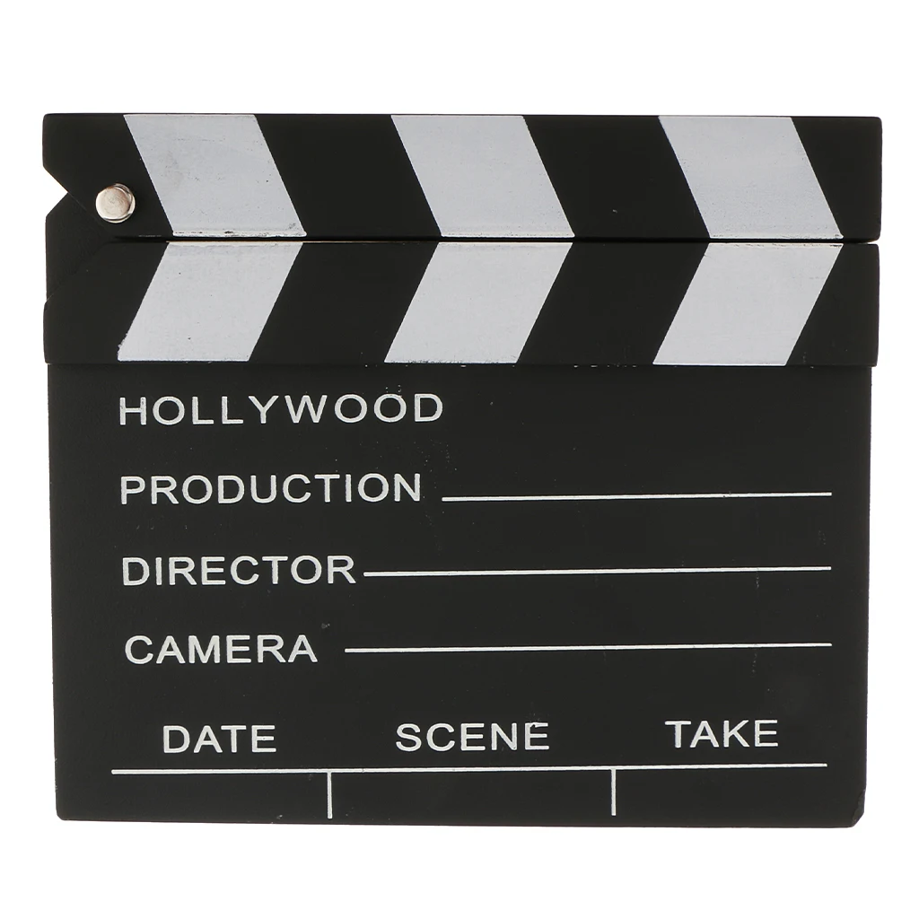 Classical Director Video Scene Clapperboard Movies Slate Cut Action Prop