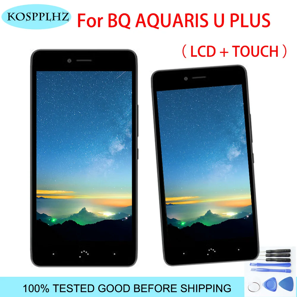 ЖК-дисплей для BQ Aquaris U PLUS 5 0 дюйма 1280x720 | Мобильные телефоны и аксессуары