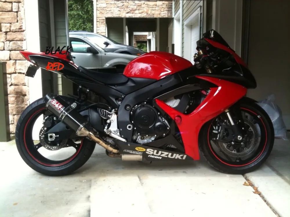 Сузуки GSX R 750 красный