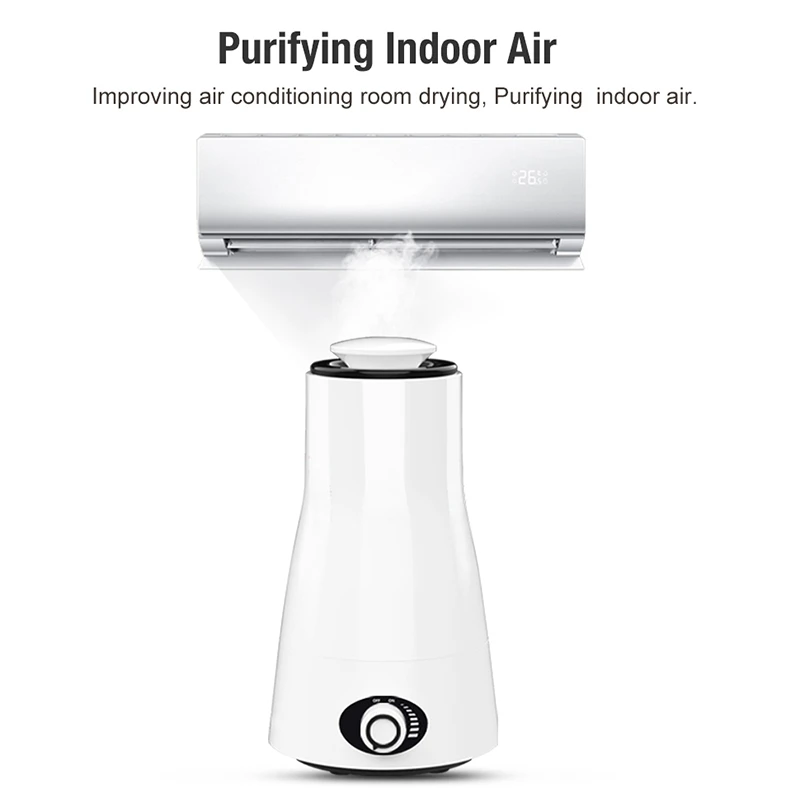 

2.5L Aroma Ultrasonic Humidifier Essential Oil Diffuser 100-240V Led Light Humidifier Essential Oil Diffuser Air Humidifier Eu