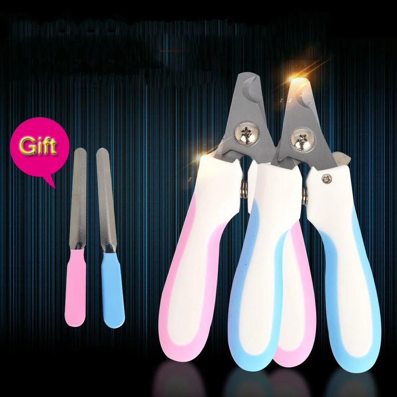 Stainless Steel Dog Nailclippers Scissor Grooming Supplies for Dogs Cats Cutter with Nail Toe File Trimmer Clipper Set Tools8