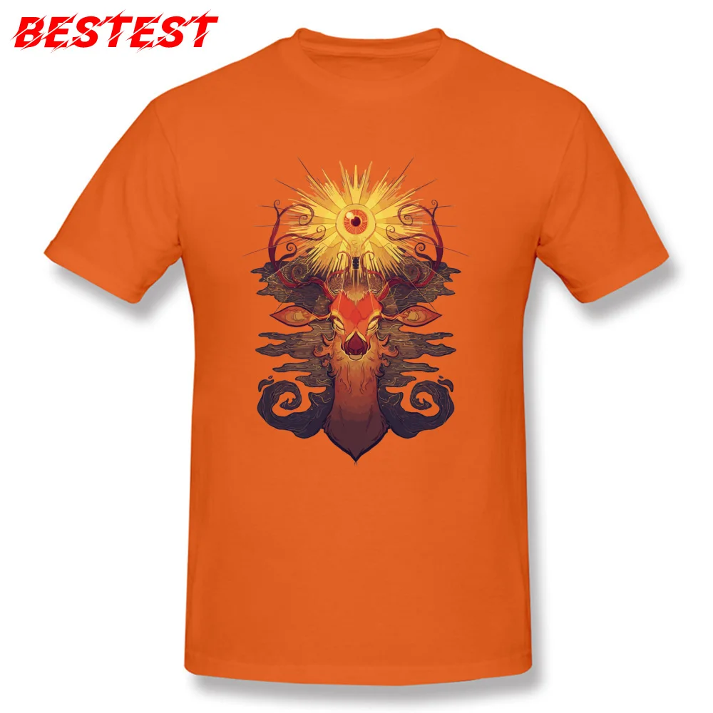 2018925Y15 All Cotton Summer Tops Tees Wholesale Short Sleeve Men's T Shirts Design Lovers Day Tshirts Round Collar 2018925Y15 orange