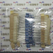 Цветное кольцо резистора контейнер с секциями/1/4 Вт резистор пакет 4,7 K-68 K/Общие комплект резисторов/24 вид* 30 шт