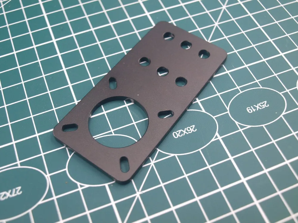 1 قطعة بأكسيد الألومنيوم جهاز تثبيت المحرك لوحة نيما 17 محرك متدرج ل Reprap 3D طابعة openbuilds يبني أجزاء 1 قطعة بأكسيد الألومنيوم جهاز تثبيت المحرك لوحة نيما 17 محرك متدرج ل Reprap 3D طابعة openbuilds يبني أجزاء