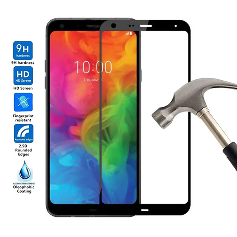 

2.5D 9H 0.26MM Tempered Glass for LG Q7 Screen Protector for LG q7 Glass Tempered Protective Film