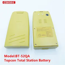 2 шт. TOPCON BT-52QA(3 PIN) батарея для TOPCON инструмент Электронный автоматический тахеометр, topcon аккумуляторная батарея для тахометра bt52qa