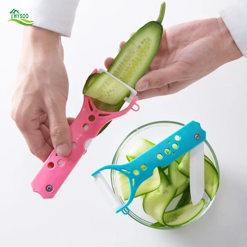 Buy Ceramic Fruit Peeler Kitchen Folding Fruit Knife Home Apple Peeler Knife
