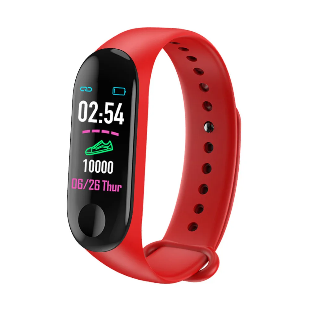  Sport Smart watch smart Band Bracelet M3 Blood Pressure Monitor Waterproof Smart Wristbands Smartba - 32968670618
