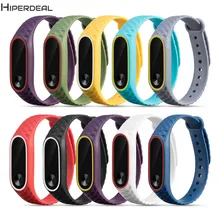 Hiperdeal силиконовый браслет для Xiaomi Mi группа 2 спортивный ремешок аксессуары 150-240 мм 10 шт. замена группы высокое качество NO22