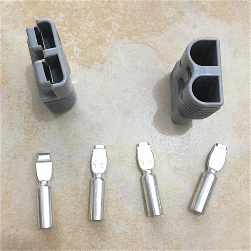 10Pcs/Lot SMH SY 175A 600V FORKLIFT BATTERY PLUG POWER CONNECTOR WITH #1/0 CONTACTS