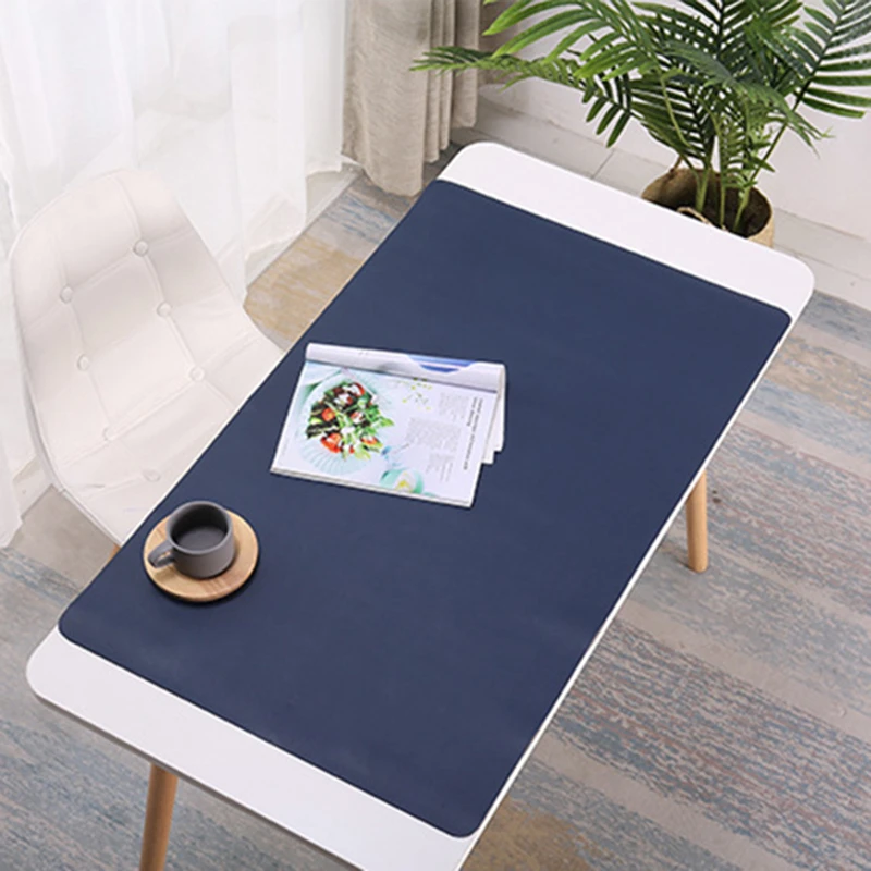45*90cm Solid color keyboard mouse pad Office Table Business Mousepad for PC Laptop Gaming mousepad