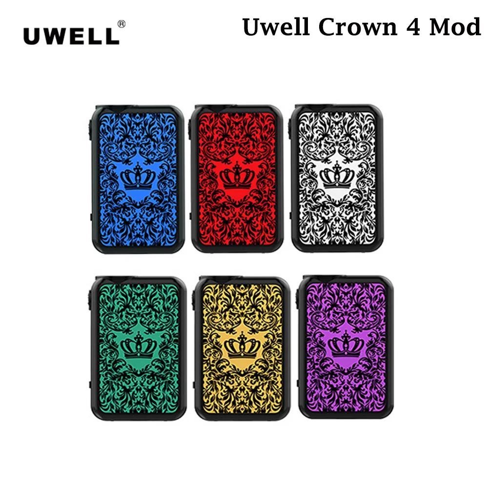 

Original Uwell Crown 4 Mod Box Mod 200 W Power No 18650 Box Mod Vape for Uwell Crown 4 Tank electronic cigarette mod electronic