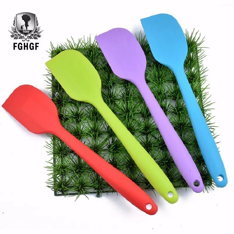

FGHGF Stove Silicone Oil DIY Chocolate Knife Scraper Tools Of Cooking Kitchen Random Color Baking