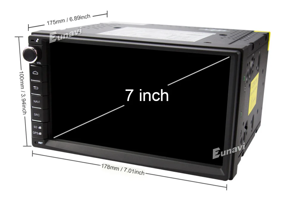 Excellent Eunavi Android 8.1 TDA7851 7 inch Universal Car Audio Stereo GPS Navigation Double 2 Din 1024*600 HD Car Radio Multimedia Player 2 Excellent Eunavi Android 8.1 TDA7851 7 inch Universal Car Audio Stereo GPS Navigation Double 2 Din 1024*600 HD Car Radio Multimedia Player 2