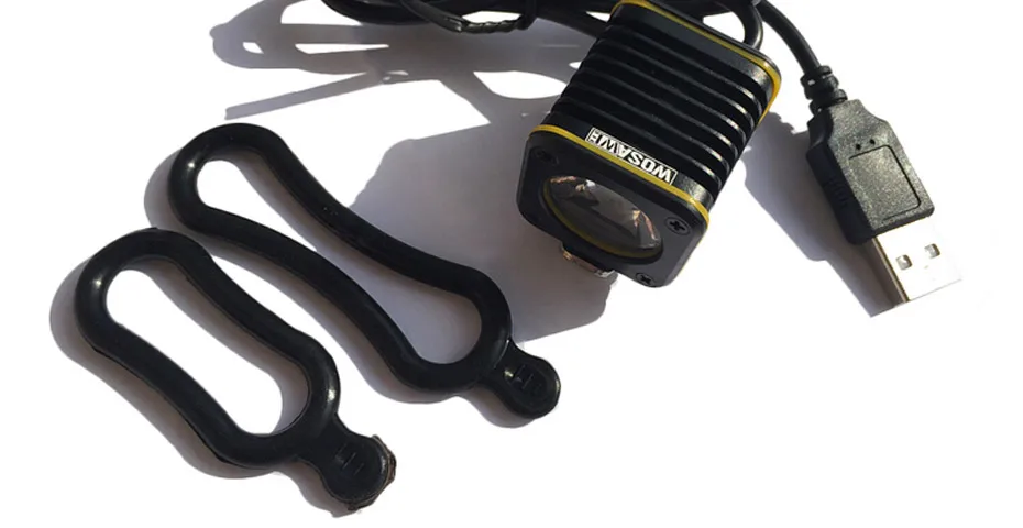 Perfect WOSAWE Bike Light Cycling Bicycle T6 LED HeadLight Waterproof Handlbar USB frontlight Headlight MTB Cycling Accessories 18