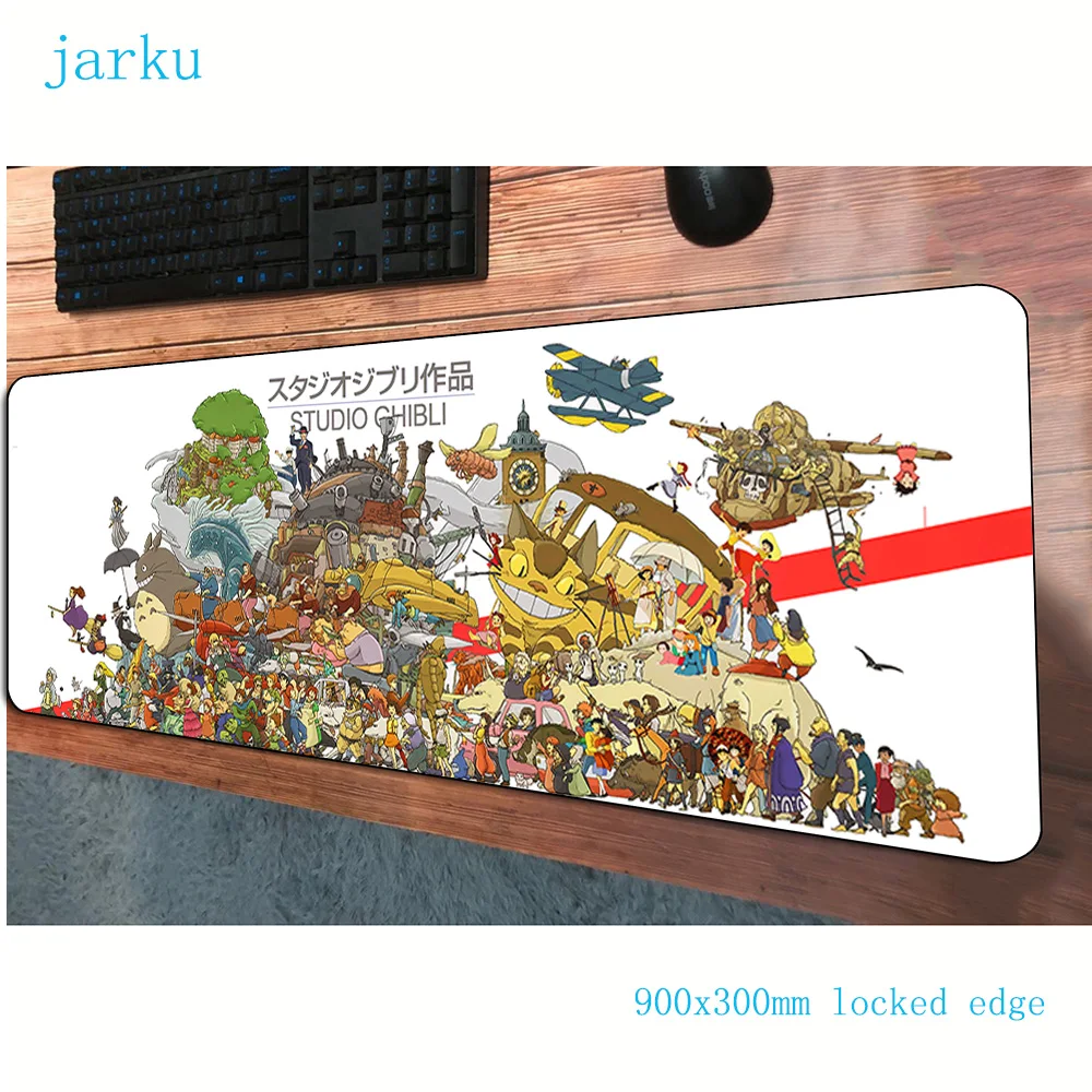 900x300x2 мм Totoro коврик для мыши игровой коврик для мыши геймер Коврик для мыши персональные коврики для игр компьютер padmouse игровой коврик для ноутбука