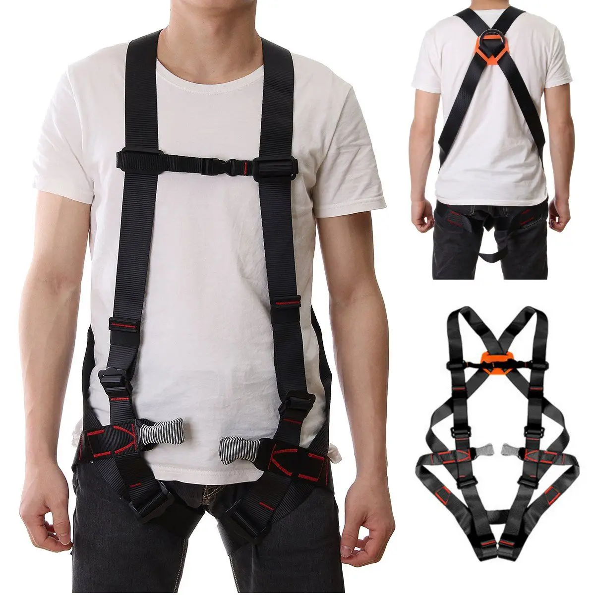Hot Outdoor 800KG Climbing harnesses Safety Rappelling Belt