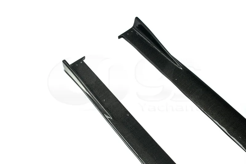 2014-2017 Lexus RC F Sport YC DESIGN Style Body Side Skirts Extension Underboard CF (8)