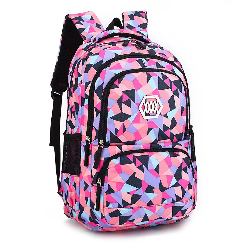 WULEKUE Fashion Girl School Bag Waterproof light Weight Girls Backpack bags printing...