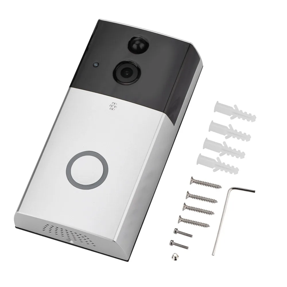 

WiFi Intelligent Video Doorbell HD 720P Visual Camera Ring IR +Dingdong For IOS Night Vision Video Intercom Door Ring Phone