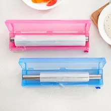 Пластиковые дозаторы обертывания пленка для сохранения резак Бытовая креативная посуда сохранение картонная вырубная коробка XI3091414