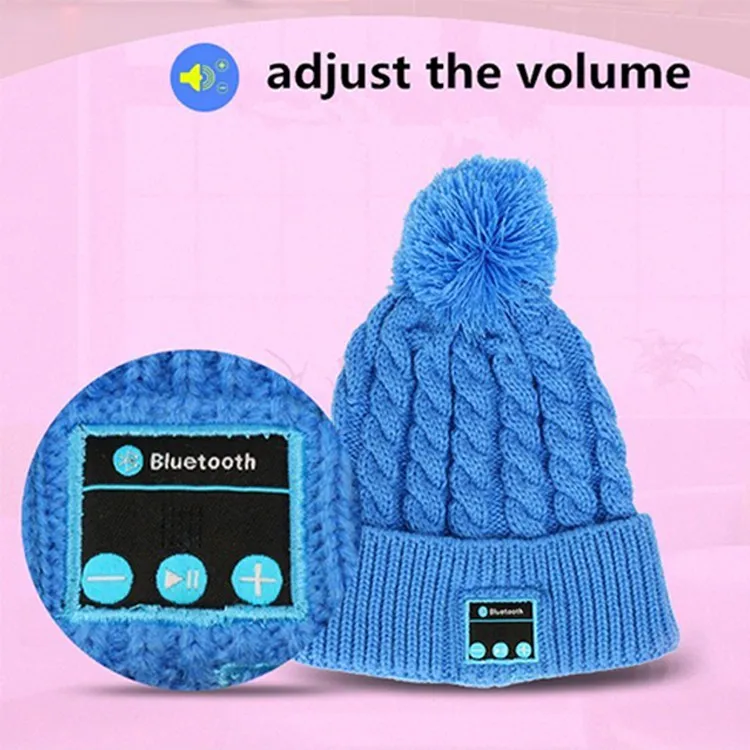 50 шт. Bluetooth наушники hat для iphone Samsung телефонах Android Для мужчин Для женщин Зимний спорт на открытом воздухе bluetooth стерео mp3 музыка hat