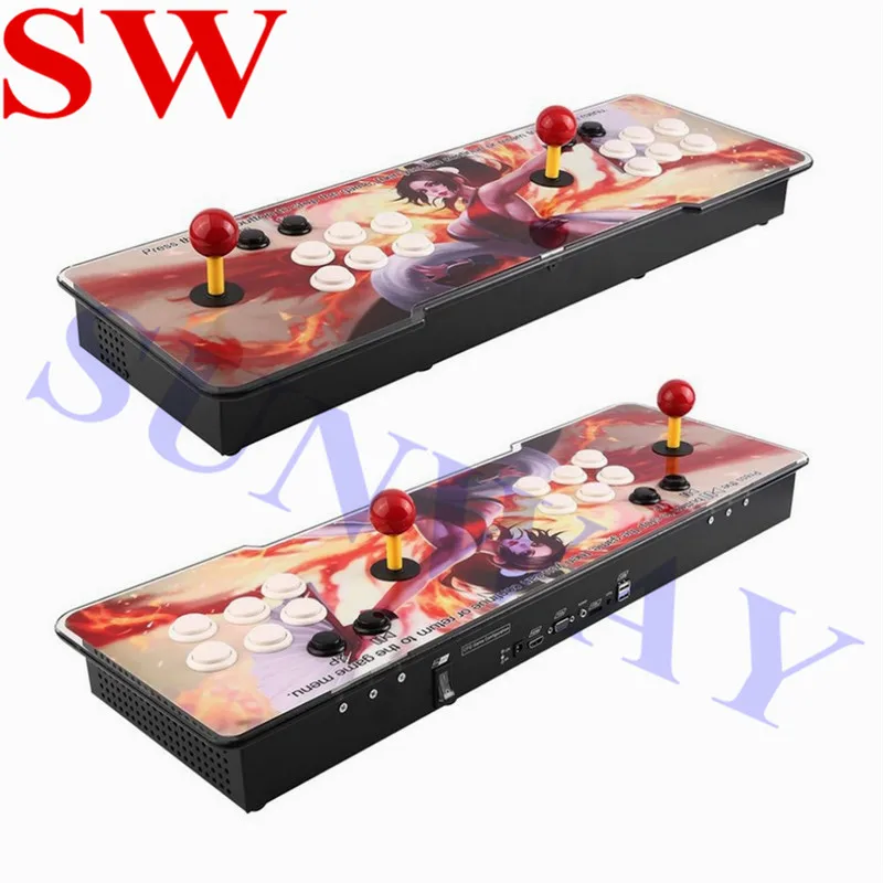 

3D Pandora Games Arcade Game Console TV Home can Connect WIFI Download more games 2448 in 1 (134 of 3D game) PCB Board