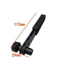 1 шт. 6,35 см черная мини 1/" Трещоточный ключ Отвертка Гнездо штанги для гаечных ключей