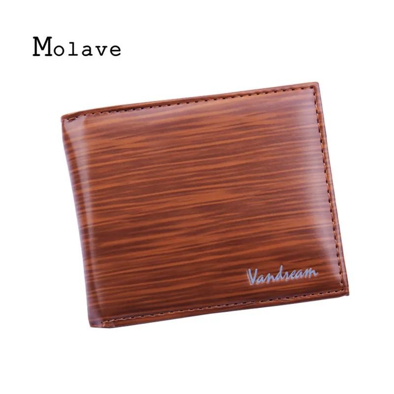 MOLAVE кошелек luco Couro Genuino Carteira Moda Soild Curto двойные Homens Carteira Casuais Bolsa Masculina Dos oct17