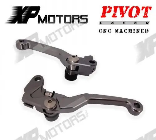 

Machined CNC Billt T6065-T6 Aluminum Motocross Racing Pivot Brake Clutch Levers For Suzuki RMZ 250 2004