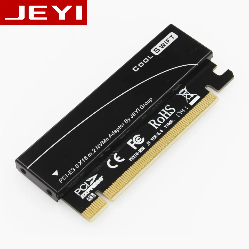 JEYI Schwarz CoolSwift NVME SSD 128G 256G SSD PCIE3.0 X2 X4 GEN3 m 2 NVME 3D TLC-PCI-E 30 m2 Marvel
