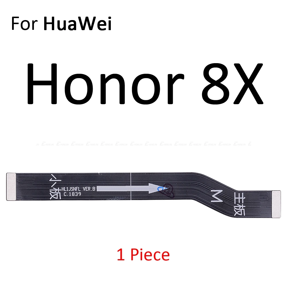 Новая материнская плата с ЖК-дисплеем и гибким кабелем для HuaWei Honor View 20 Note 10 9 9i 8X 8C 8 Pro Lite - Цвет: For Honor 8X