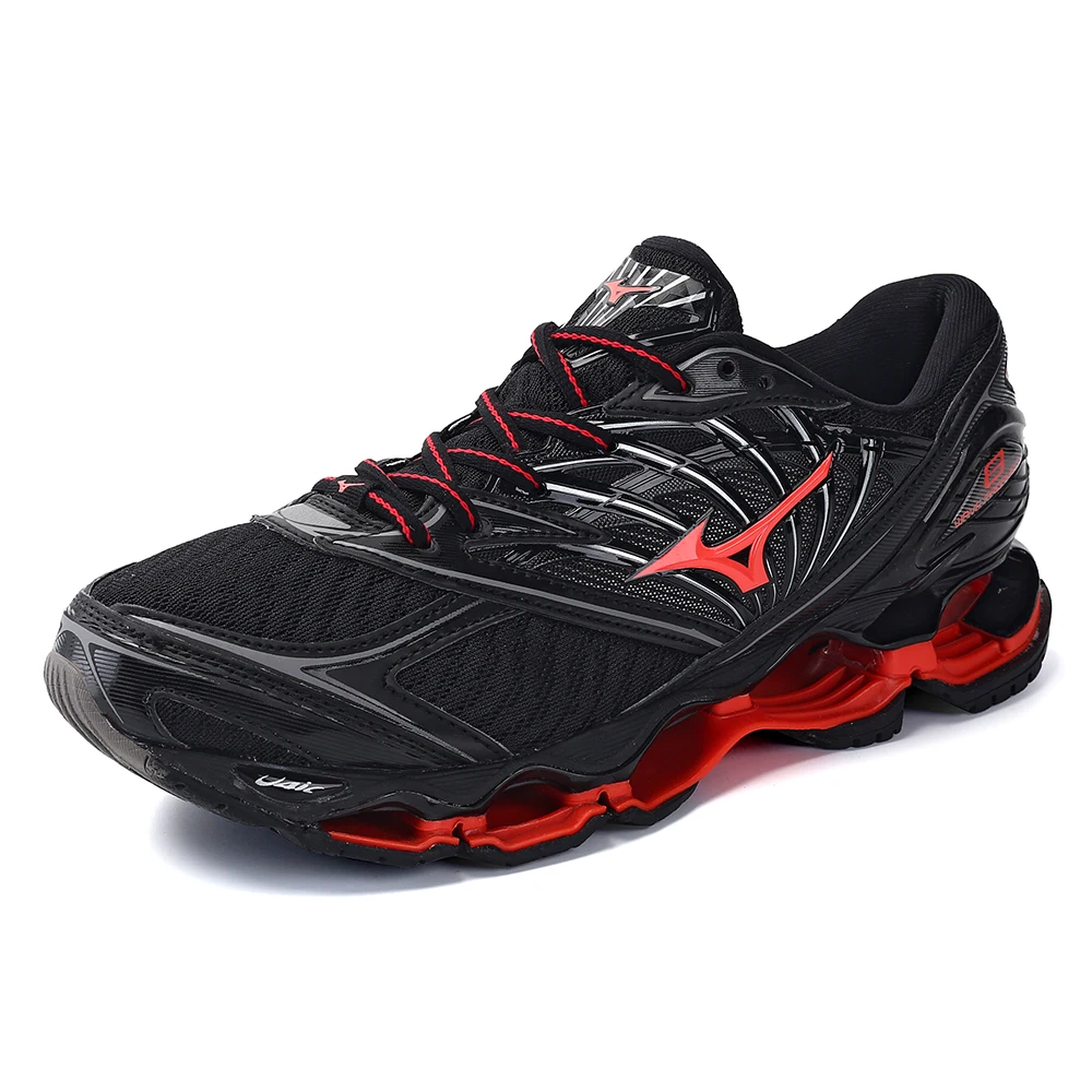 

New arrival Mizuno Wave Prophecy 8 Professional Men Shoes Hot Sale Red Black Stable Sports Running Shoes Weightlifting Shoes