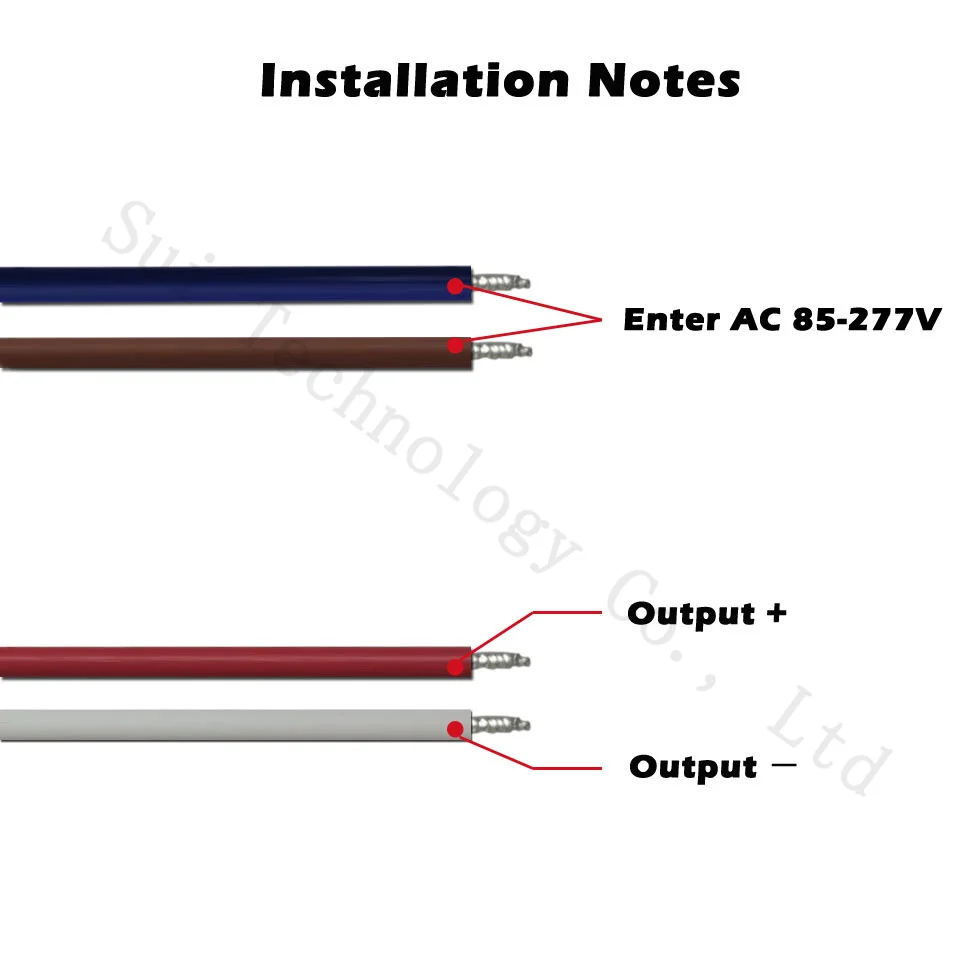 20 Вт Светодиодный драйвер AC85 277V до DC18 34V 600мА освещение Трансформатор выключатель