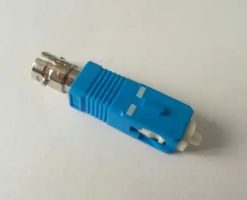 

Free Shipping SC Male to ST Female Fiber Optic Adapter SC-ST Hybrid Optical Adaptor