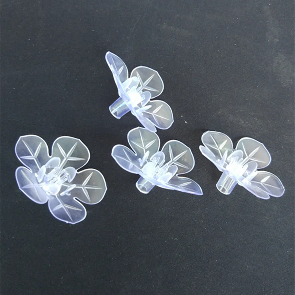 plastic peach flowers