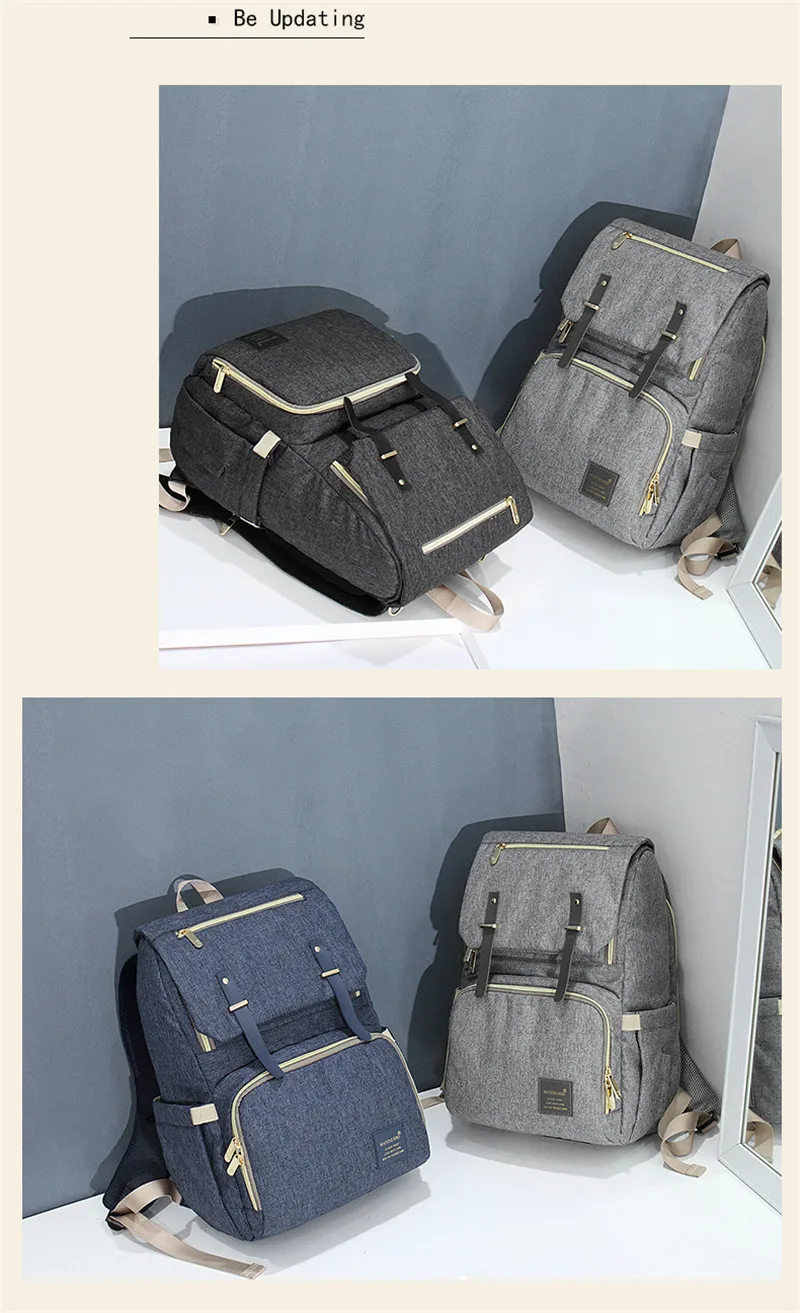 Korean Style Baby Diaper Changing Bags Mother&Kids Out Travel Milk Bottle Bag Multifunctional Large Capacity Mother Backpack 19