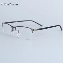 Bellcaca, оправа для очков, мужские очки, ботаник, Компьютерная оптика, по рецепту, близорукость, прозрачные линзы, оправа для очков для мужчин, очки 7808
