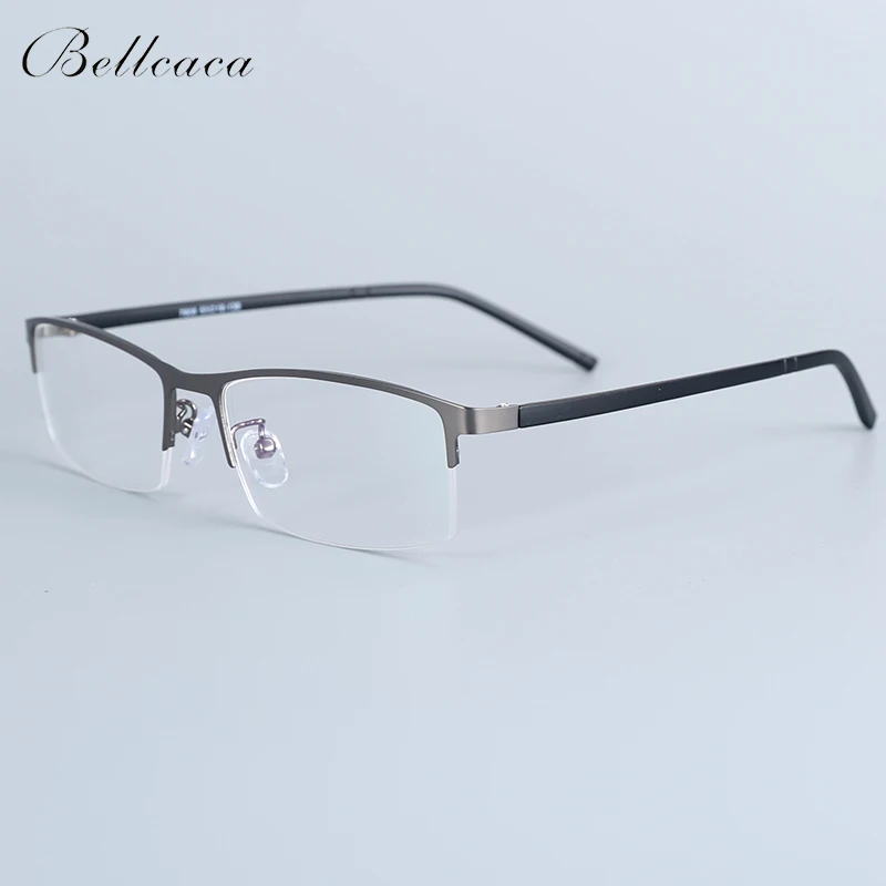 

Bellcaca Spectacle Frame Men Eyeglasses Nerd Computer Optical Prescription Myopia Clear Lens Glasses Frame For Male Eyewear 7808