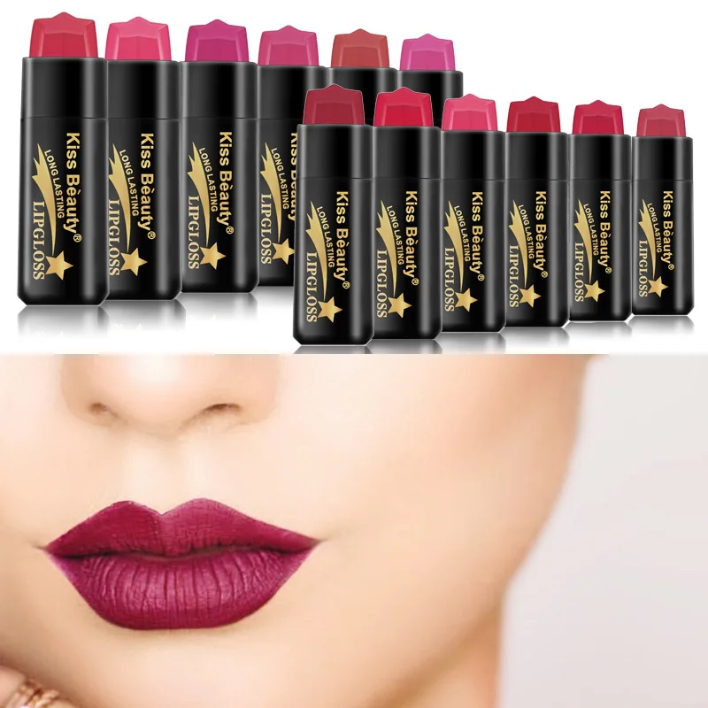 

1PC Waterproof Matte Lipstick Red Lip Long Lasting Lipstick Matte For Makeup Red Lip Matte Long Lasting Gift