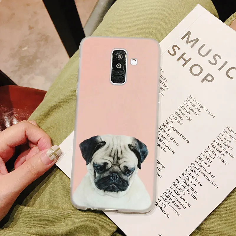 Силиконовый чехол для телефона с милой собакой Wacky Husky Samsung Galaxy A8S A6S A9 A8 Star A7 A6 A5 A3 Plus