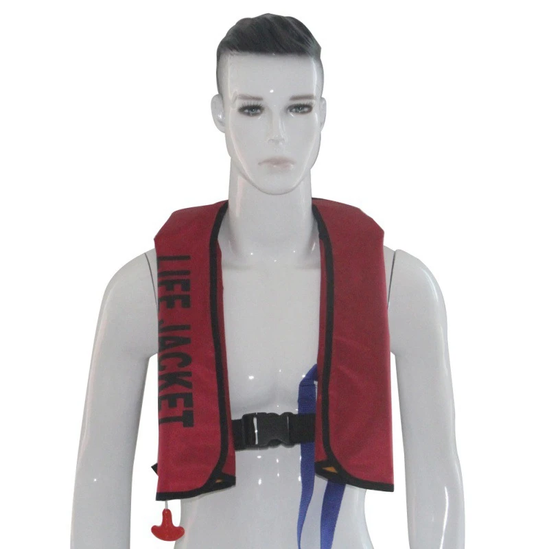 Женская Мужская Автоматическая надувная Спасательная куртка Профессиональный Взрослый плавающий дрейфующий спасательный жилет