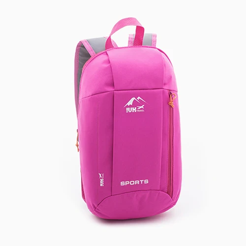 Дорожные рюкзаки на молнии Soild Оксфорд рюкзак для путешествий для женщин и мужчин сумки на плечо спортивная водонепроницаемая дорожная сумка вещевой мешок - Цвет: Rose red