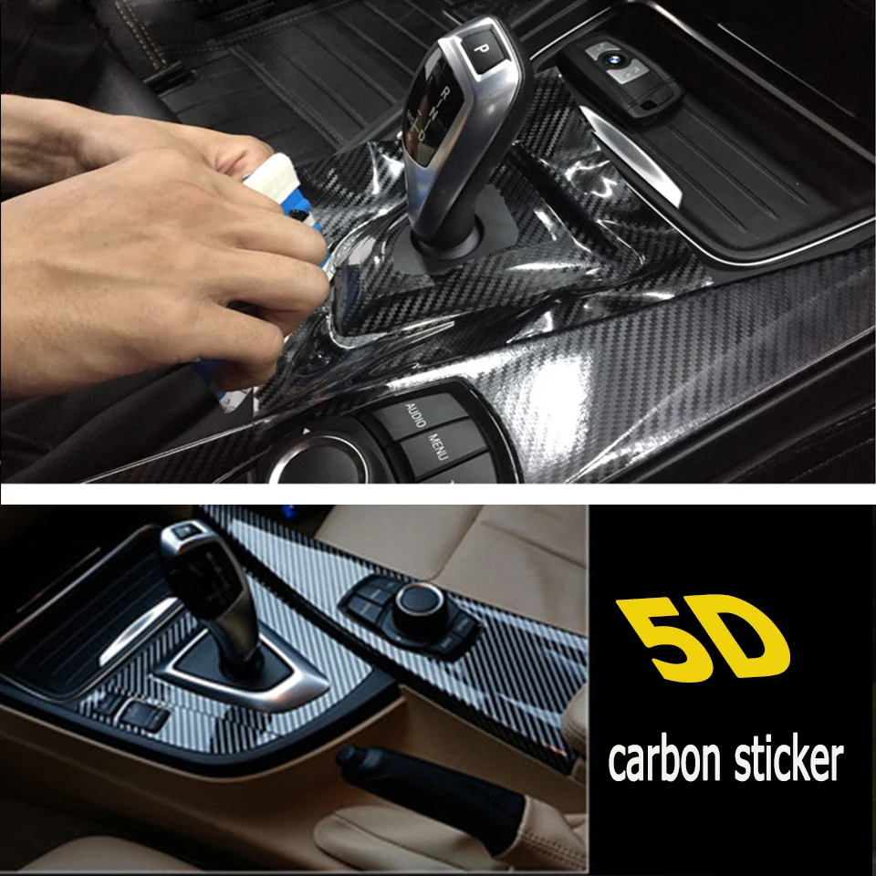 ZDPARTS 200*1520 мм Автомобильный Стайлинг 5D виниловые наклейки из углеродного волокна