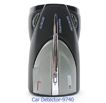 New Car Detector XRS-9740 Russa & Inglês voz 360 Graus 16 marca X K NK Ku Ka Laser Strelka Radar Anti Detector